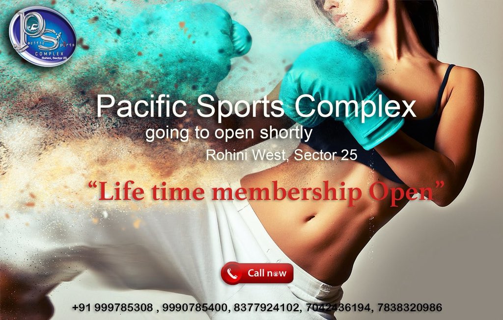 PSportsRohini's tweet photo. Opening Soon!
#Pacific Sports Complex at Rohini Sector 25, New Delhi!
#Fitness #Sports #NewDelhi https://t.co/z9FtTOGvMC