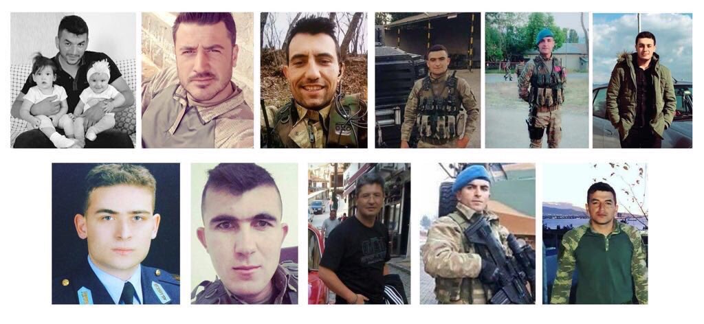 Şehitlerimize Allah’tan rahmet ailelerine ve milletimize başsağlığı diliyoruz. Bizim yüreğimiz yanarken, zalimlere huzur verme Allah'ım !!!
