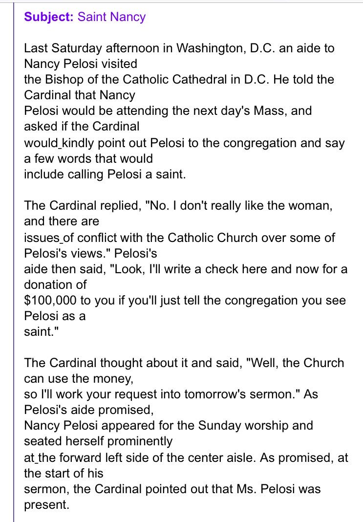 nzo11's tweet image. You know.....

WHEN YOU REALLY THINK OF IT......

You can always use money to POLISH A TURD.

#DontPolishATurd

#NuttyNancy
#BullyPelosi
#BrownSkinBirthday 
#NotASaint #SaintNancy
