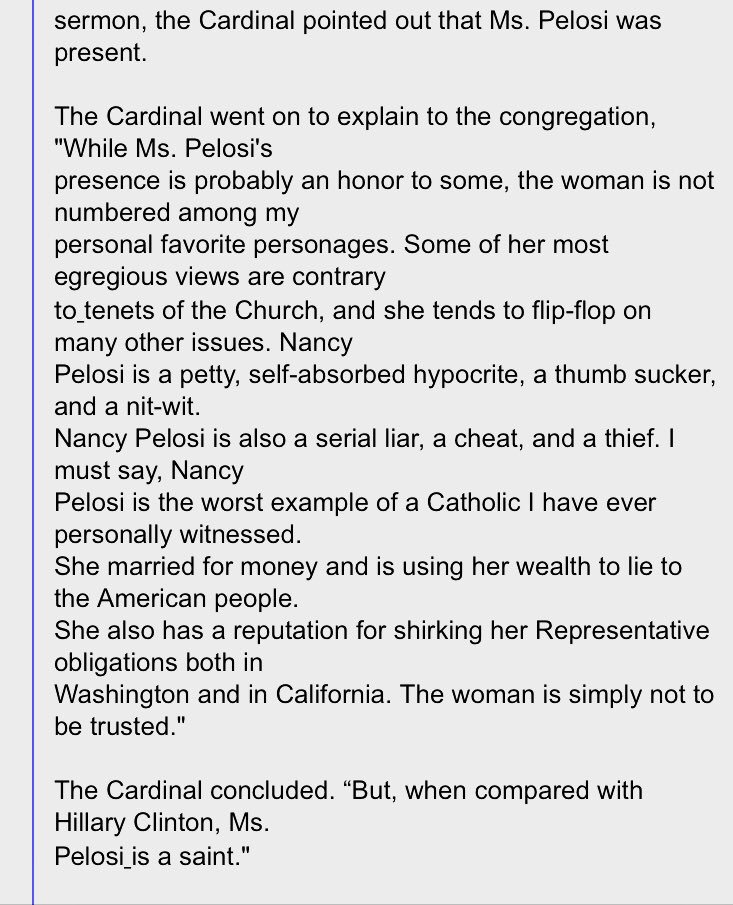 nzo11's tweet image. You know.....

WHEN YOU REALLY THINK OF IT......

You can always use money to POLISH A TURD.

#DontPolishATurd

#NuttyNancy
#BullyPelosi
#BrownSkinBirthday 
#NotASaint #SaintNancy
