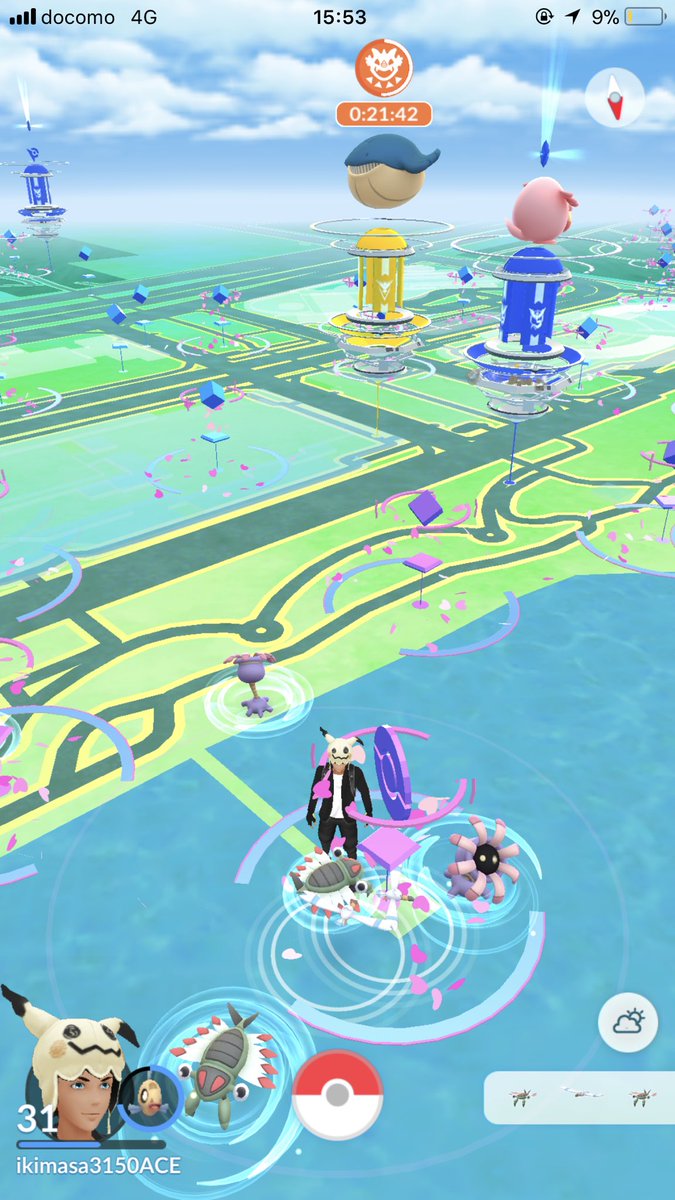 ポケモンgo お台場のポケ活はやっぱり人気だった 第三世代の準レアが出現しやすい模様 ポケモンgo攻略まとめ速報