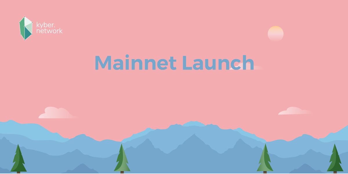 KyberNetwork's tweet image. We are now live on mainnet, and available exclusive for KGT holders! Listing 10 tokens $AELF $BAT $MANA $EOS $GTO $KNC $OMG $POWR $REQ $SNT . Visit us at kyber.network and learn more about our mainnet launch here blog.kyber.network/kyber-network-…