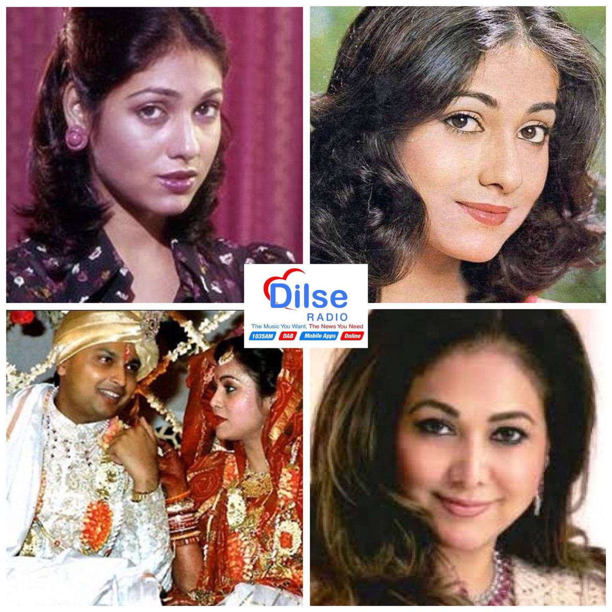 lycagoldradio's tweet photo. Happy DilSeLicious 🎂 Birthday @AmbaniTina #actor
#Rocky #Harjaee #DesPardes #Souten #YehVaadaRaha #Yudh
Remembering the pretty actress 💐
#HappyBirthdayTinaAmbani #TinaMunim https://t.co/rMRVfwywTI