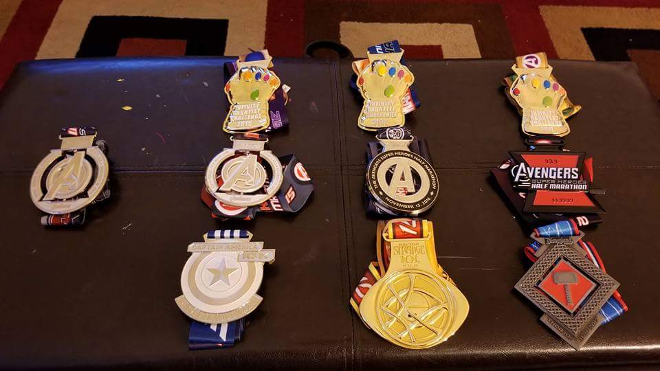 lsirikul's tweet photo. I've signed up for the #AvengersHalf Weekend since the beginning hoping for a chance for an #IronMan medal, but learned that they can't use him for the actual Iron Man run reasons... Sadness. #Marvel10YearSweepstakes https://t.co/Xiz3WSq6L9
