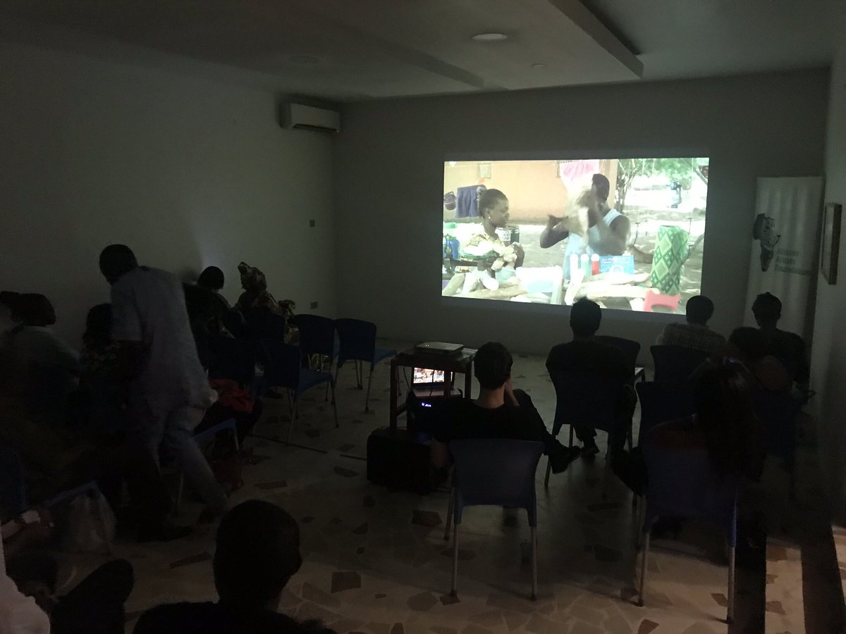 WomensFilmClub's tweet photo. Many thanks to @onelifeinitiative , @AAF_Nigeria and everyone who came out to watch and discuss Moolaade. It was a pleasure discussing the film, our realities and hopes.We look forward to the next screening @womensfilmclub #Lagos #Moolaade #Sembene  #WomensFilmClub 📸 @mickeypay https://t.co/HpB3CBaFE4