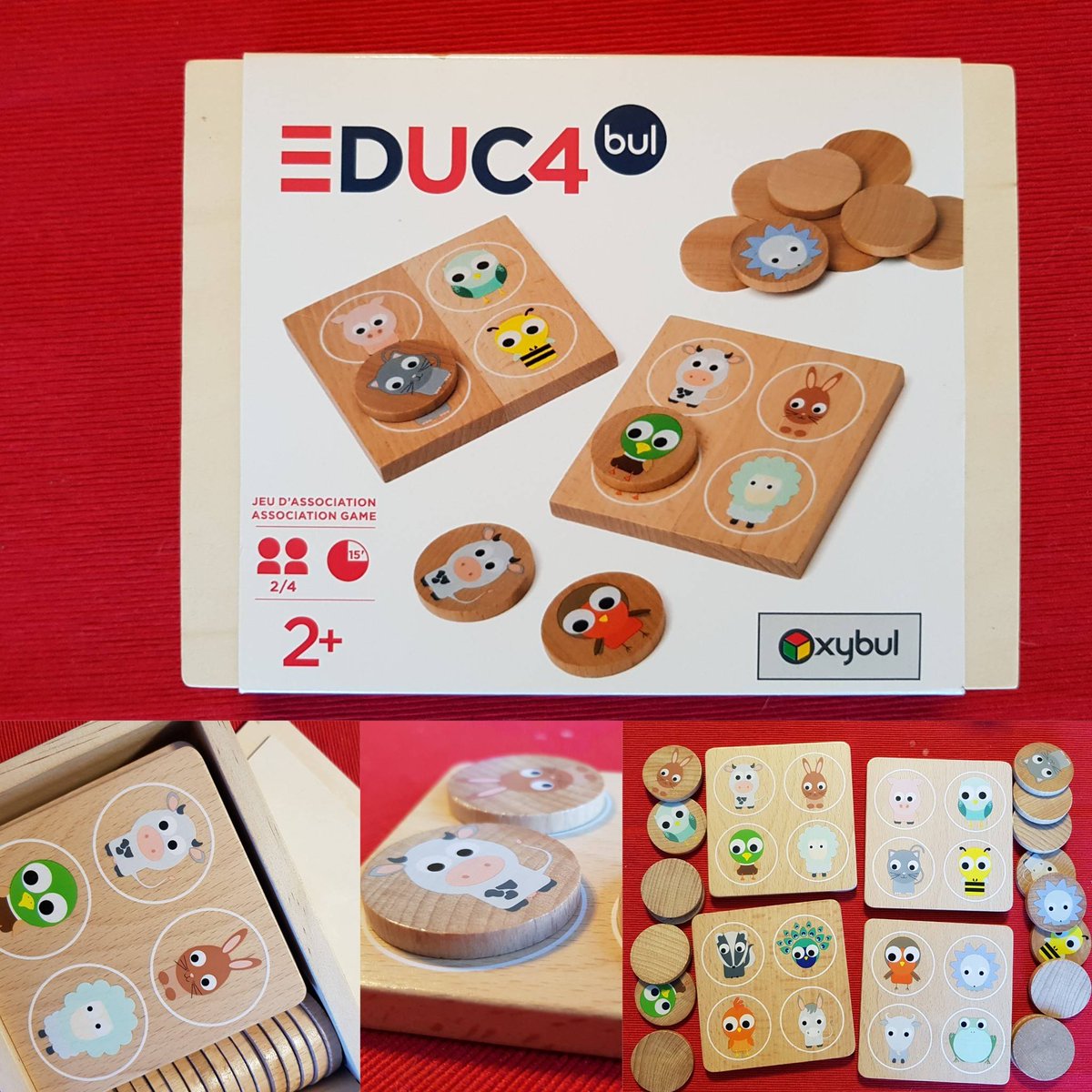 parents_presses's tweet photo. Le loto ... des animaux ��🐵🐷🐑 ! merci marraine 🤗
#lotoenfant #lotodesanimaux #jeuenfant #activiteenfant #jeuenbois https://t.co/JbZuc81qc3