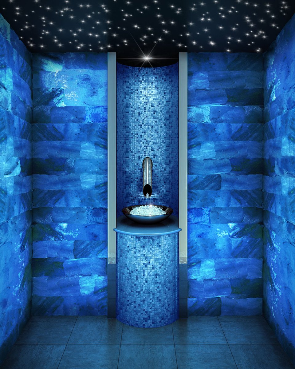 TheWellnessDXB's tweet image. Ice room design for the St. Regis hotel in Cairo, Egypt -  supplied and installed by The Wellness. #SpaConsultants #SpaDesigners