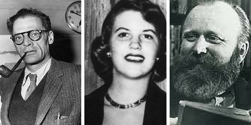 Libreriamo's tweet photo. Oggi il mondo delle lettere ricorda l’anniversario della scomparsa degli scrittori #ArthurMiller, #SylviaPlath e dello scrittore di fantascienza #FrankHerbert https://t.co/1MENYJzatS https://t.co/vKH13F7wox