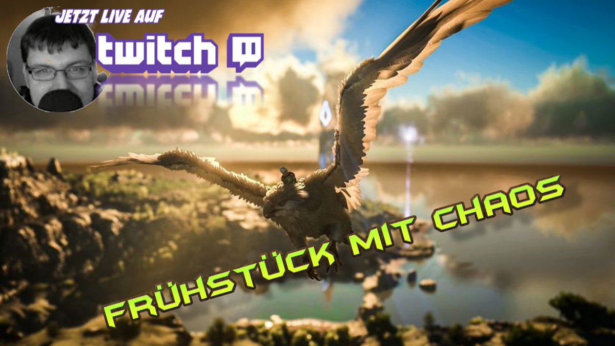 HiVE_Rocks's tweet photo. @derdantedark ist jetzt #live auf #twitch bei #ark es gibt wieder #FrühstückMitChaos auf der #SkiesofNazca Map. Schaut mal vorbei und habt Spaß am #Sonntag Morgen😉 
https://t.co/W2HXM7EBCZ 
Ein bisschen #Support wäre natürlich auch gut, deswegen #Retweet pls😉 #community https://t.co/xADPSzs1q9