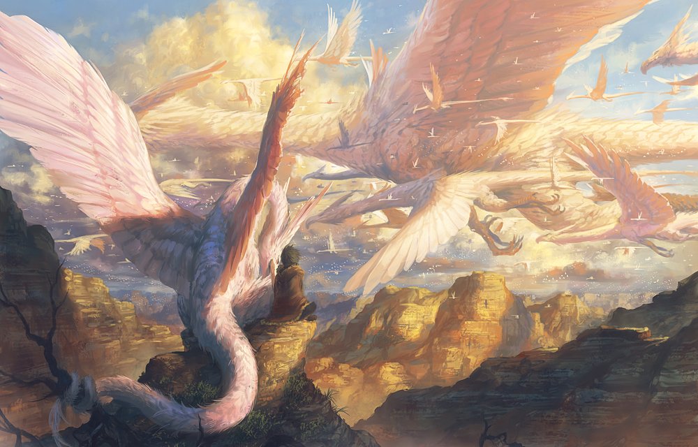 「飛べない竜 」|塗壁@作品集『巨構生物』予約中のイラスト