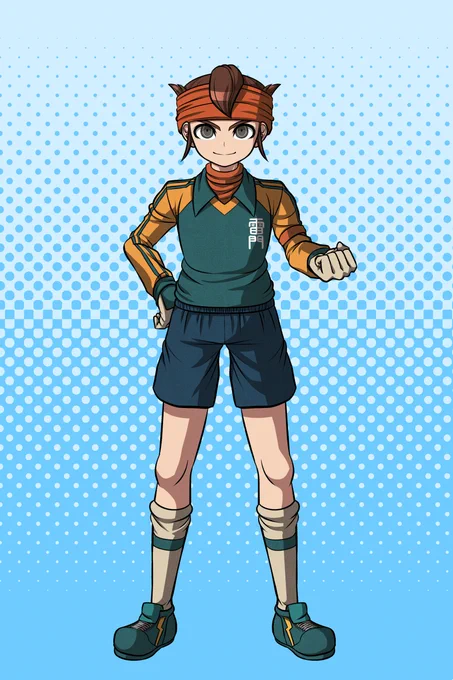 イナズマイレブン:円堂守
超中学生級の・・?

お題「ダンガンロンパ立ち絵風のイナイレキャラ誰か」
リクエストありがとうございました! 
