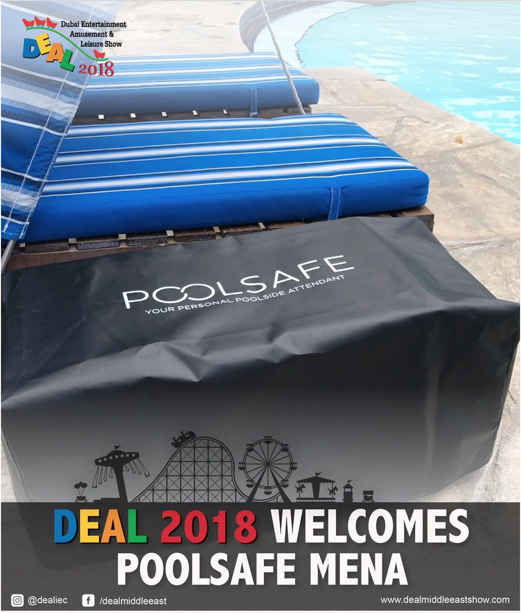 DEALIEC's tweet image. DEAL2018 Welcomes POOLSAFE. #DEAL2018 #DEALMiddleEast #POOLSAFE #dubai #uae #2018
