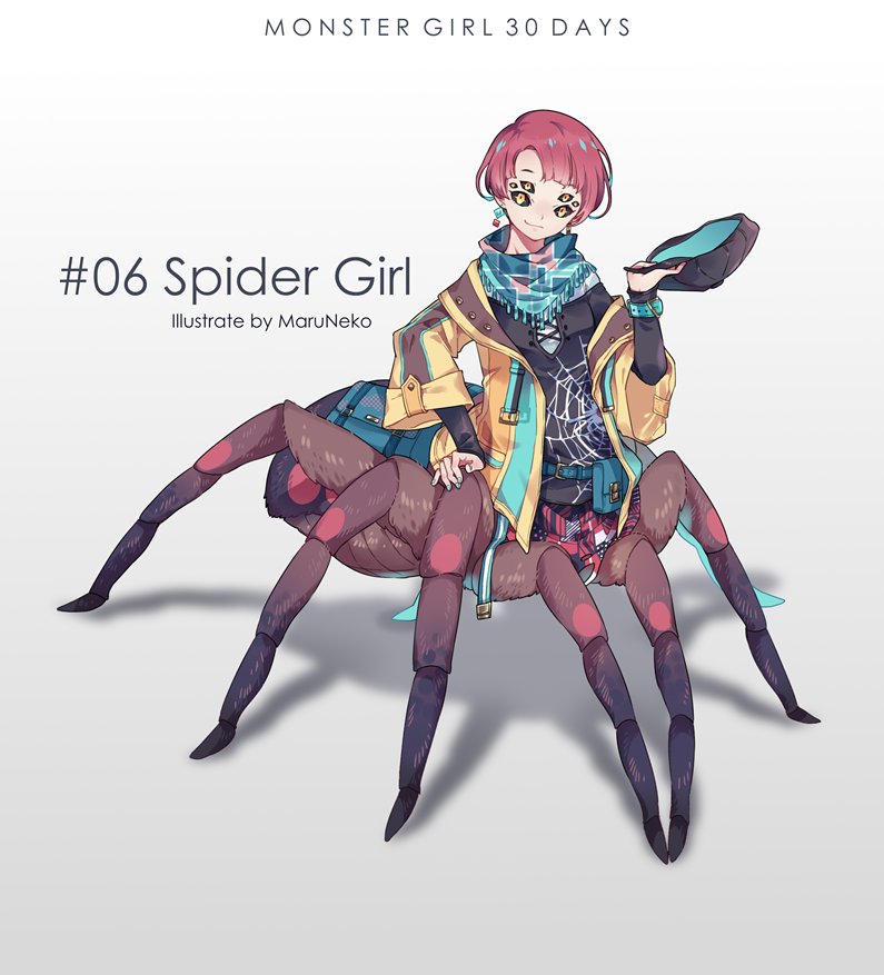 丸猫 on Twitter: "Monster Girl 30 Days 05~08 Mermaid/Spider/Plant/Octomaid…