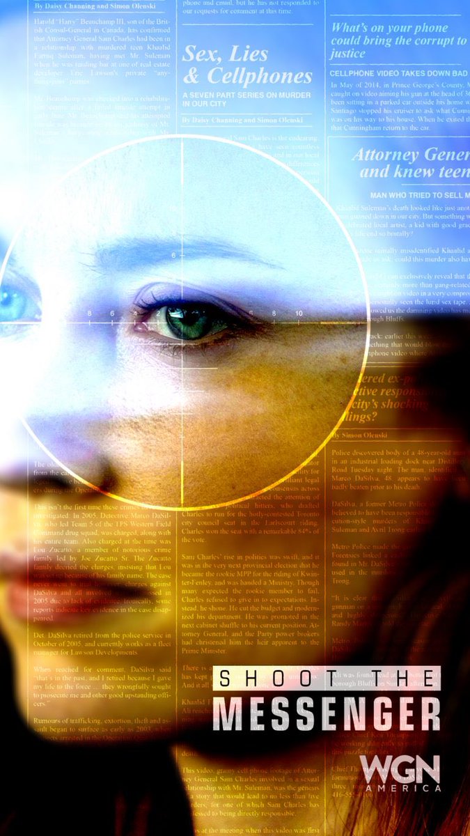 scifivision's tweet image. Friday 2/16 at 3:15pm ET I talk one on one with Elyse Levesque for #ShootTheMessenger send me your questions and stay tuned! @AtleastLevesque @STMWGNA @wgnamerica @ShootTM #ShootTM @cbc