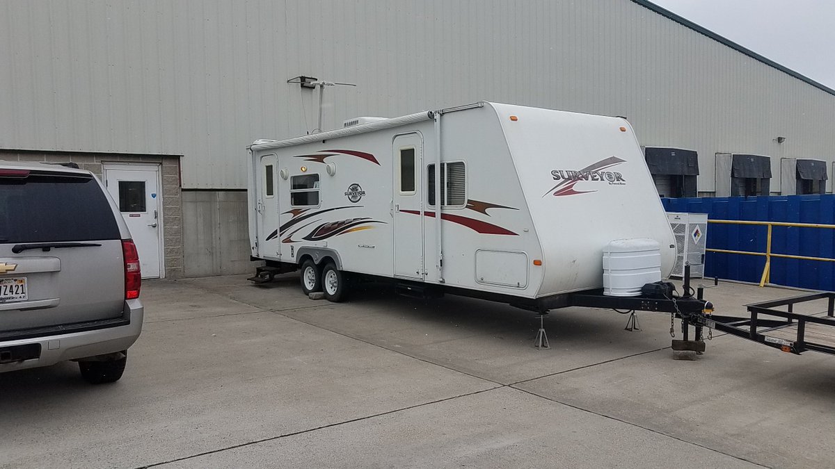 I'm now parked in Flora Illinois for a short time revamping this location for new usage.