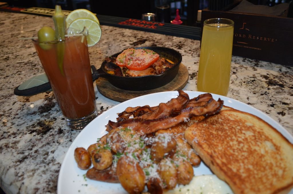 Stop in for $2 mimosas, $5 bloody mary's, half off all bottles of Rosé and a free kids meal with the purchase of an adult entrée every Sunday at #The502.