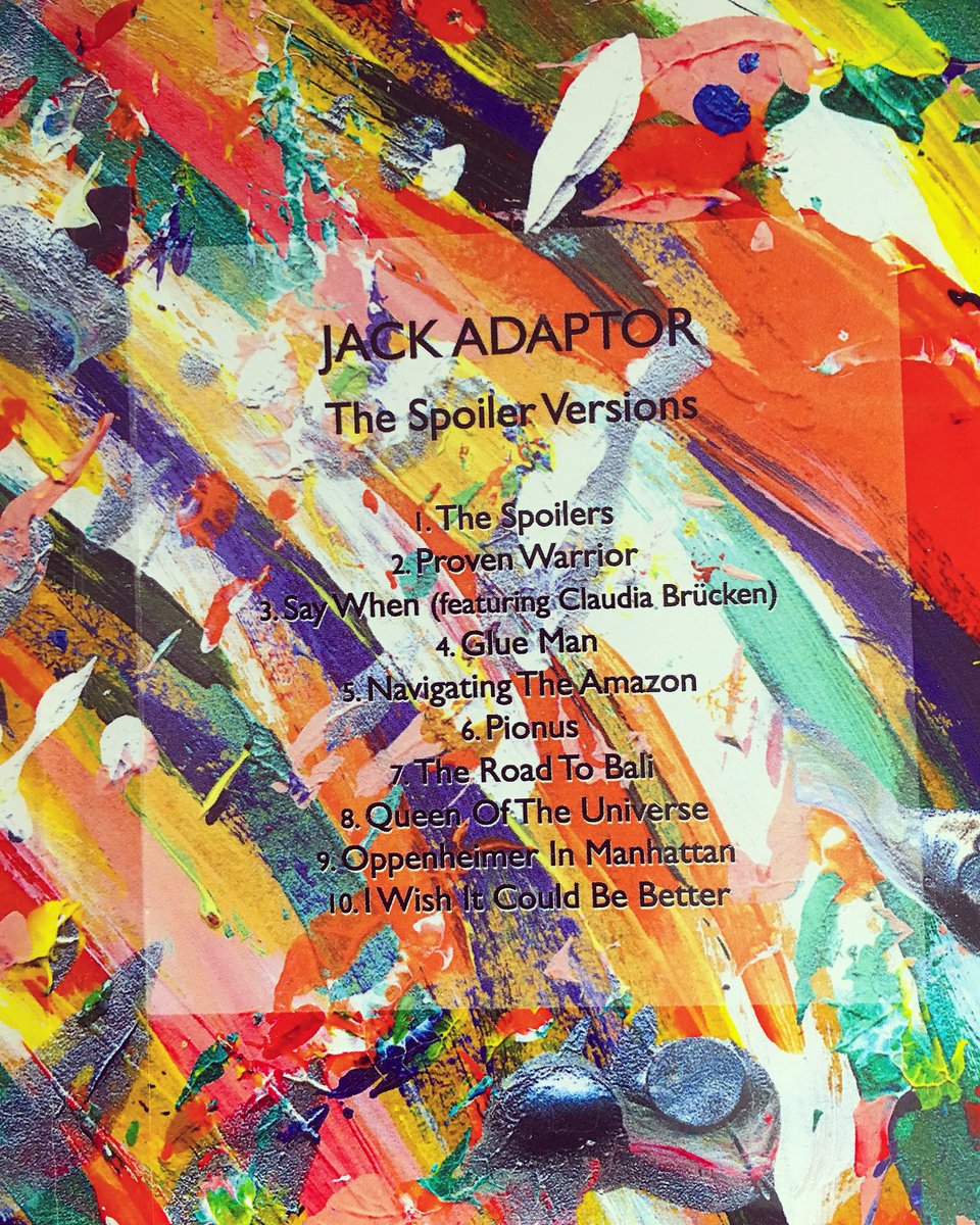 jack_adaptor's tweet photo. #newalbum #TheSpoilerVersions #xpropoganda #asecretwish #3loopmusic #FreeDownload #freetrack https://t.co/hUdtcVCC0h https://t.co/cZ1Gj9zJJt