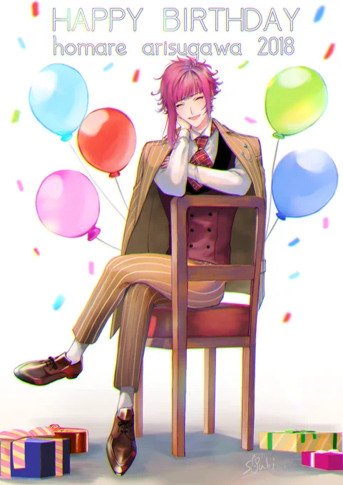 誉誕生日おめでとう!!今年の誕生日は祝日ですね?大好きだ〜〜〜ッ
#有栖川誉誕生祭2018
#有栖川誉生誕祭に満開の薔薇を咲かせよう 