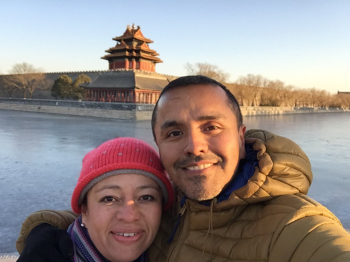 daniel_pasos's tweet image. Desde La cuidad prohibida Pekín China -10 grados río congelado ❄️