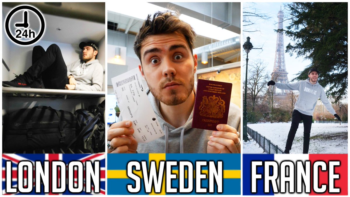 3 COUNTRIES IN 24 HOURS [NO PLANNING] youtu.be/QLUXGKtRaEs