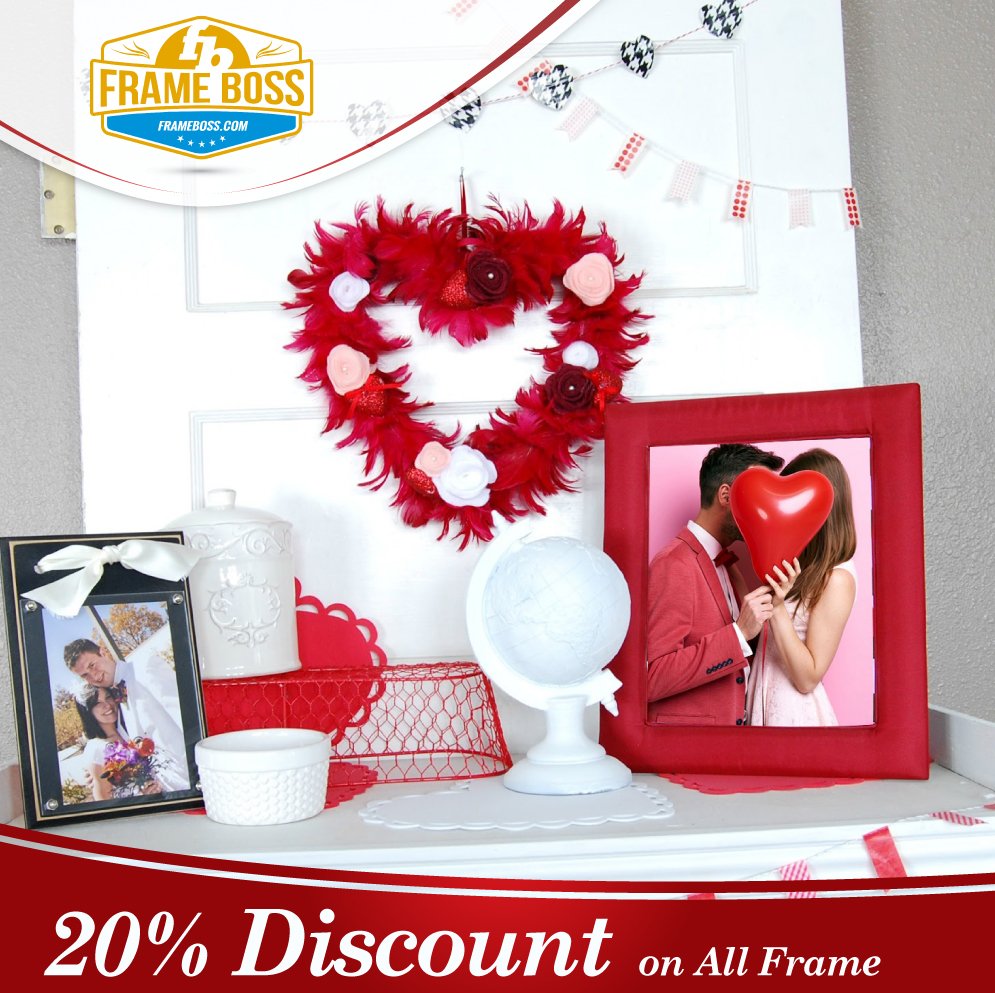 myframeboss's tweet image. Shop for valentines day frames! Frameboss.com is the right place to express your love with personalized valentines day frames.
For more details visit : goo.gl/sUABQZ
Checkout : frameboss.com
#custommadeframes #valentinesday #valentinesdeals