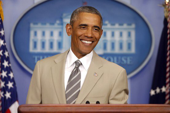 joncoopertweets's tweet image. Sure, @realDonaldTrump is a lying, corrupt, racist, traitorous imbecile who defends white supremacists, Nazis, wife beaters and pedophiles. But Barack Obama had his own scandal: remember that time he wore a BEIGE SUIT!!! 😳
#BeigeSuitScandal