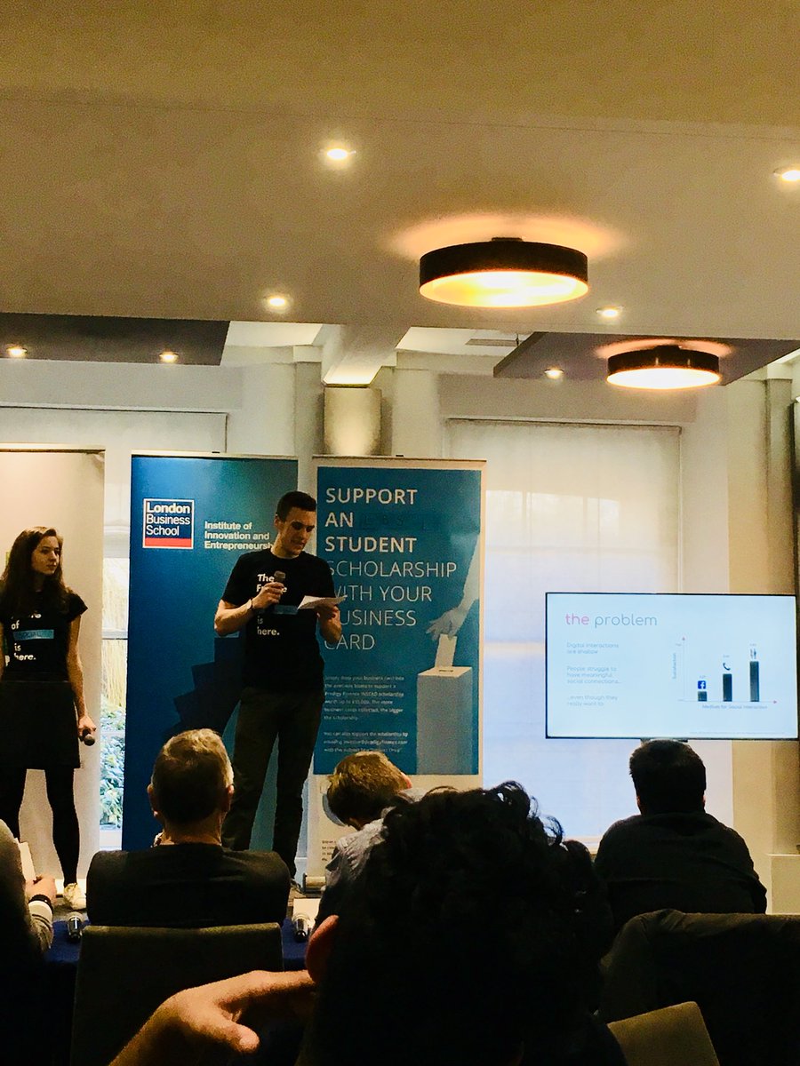 LBSHackathon's tweet image. Our second pitchers, Persons #HackLBS #LBSIIE