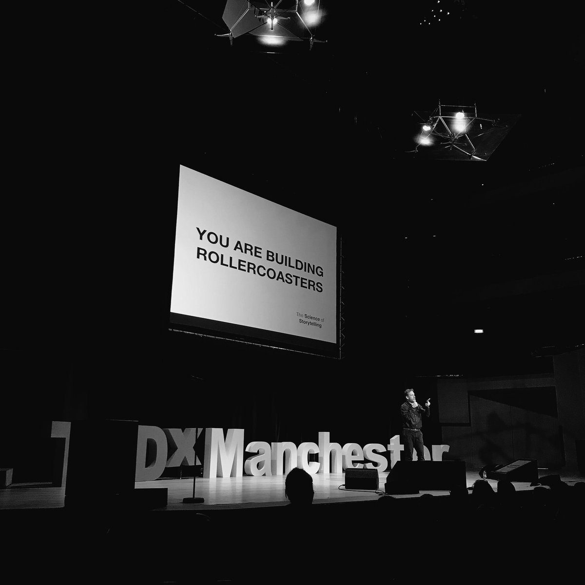 LoadedHype's tweet image. We’re building rollercoasters with @wstorr 🎢 #tedxmanchester