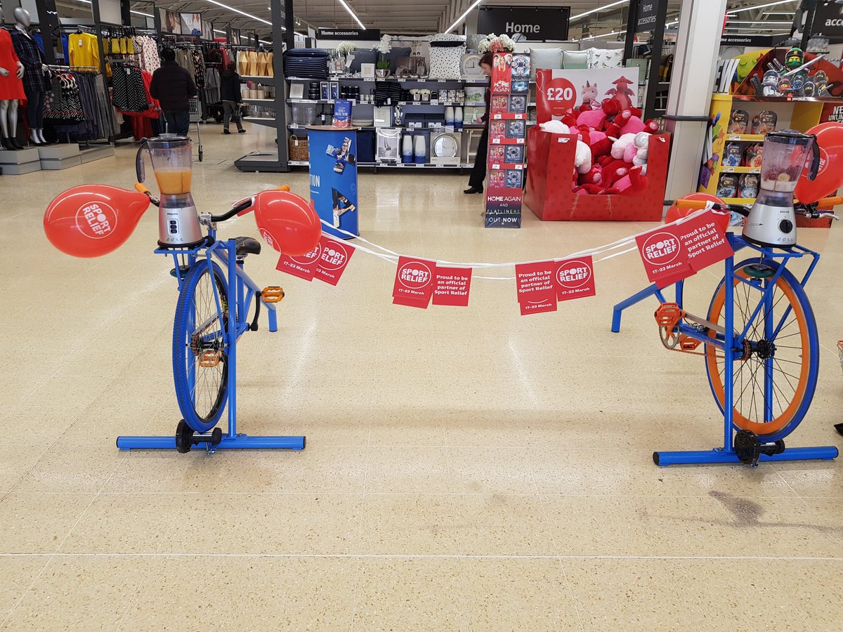 Find us in store today with some delicious smoothies!! We are fundraising for some great charities including <a href="/sportrelief/">Sport Relief</a> and @AFGPreston 😀