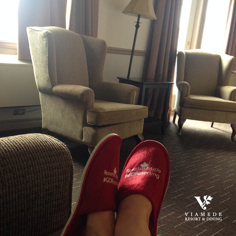 Viamede's tweet image. Go ahead and take it slow this morning, we won't tell anyone! #goresorting #winterresorts #resortsofontario #ontariotravel