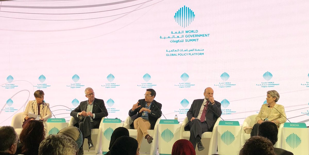 We need to disrupt the measurement and text book industries if we want to transform education @GrahamBM #WorldGovSummit #DisruptingEducation