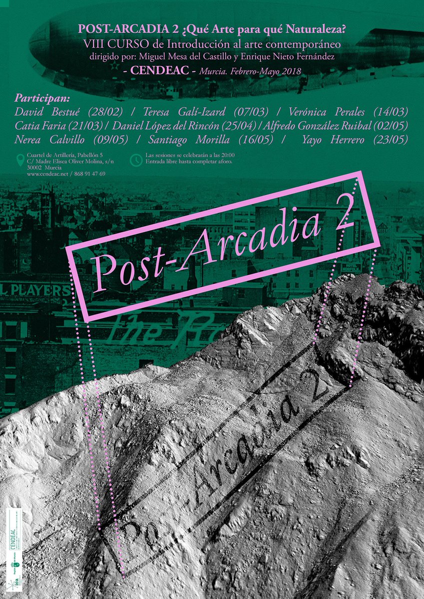 v_transnational's tweet photo. Nos vemos en Post-Arcadia 2: ¿Qué Arte para qué Naturaleza?, Febrero-Mayo 2018 en @CENDEAC https://t.co/ahQ4cNT9sE
@yayo_herrero @catiaxfaria @RedEcofeminista @IAyCompromiso https://t.co/h5nI4HNx9v