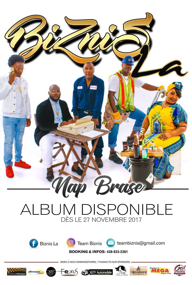 Olesty3's tweet photo. Biznis jazz Montréal la nap Brase c tit album nan. https://t.co/wPl9GJkTxV