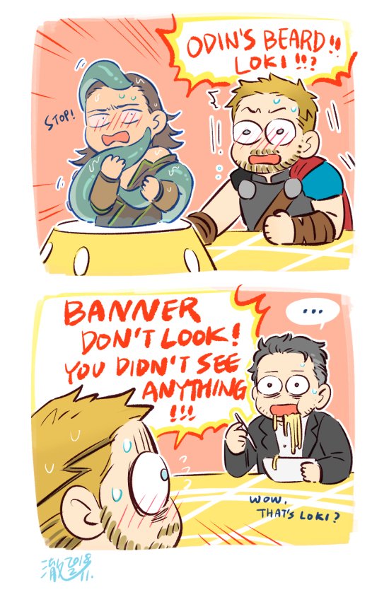 thor 3 deleted scene / tentacle party, right?? 