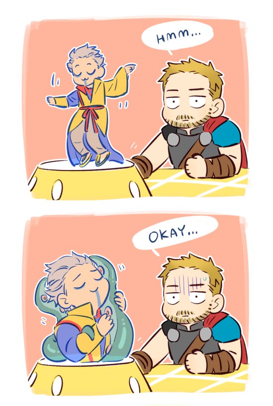 thor 3 deleted scene / tentacle party, right?? 