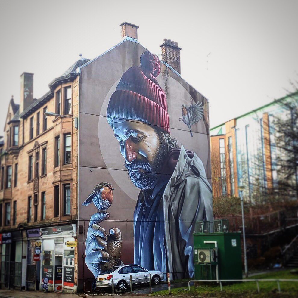 allydfontaine's tweet photo. Time in Glasgow is never a dull moment! From a fantastic indie/arts scene, excellent craft beer and beautiful sites. What’s not to love? #Glasgow #craftbeer #glasgowstreetart https://t.co/Cd9NnRYnea