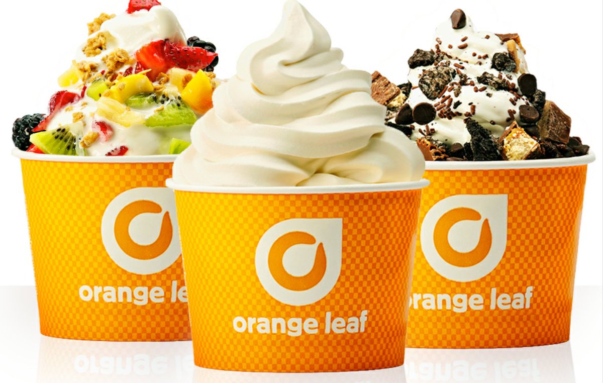 WODanceMarathon's tweet photo. Remember to stop by the Orange Leaf in downtown Holland today to enjoy some frozen yogurt and support the Dance Marathon! #FTK #WODM18 https://t.co/SAlim2ikQa