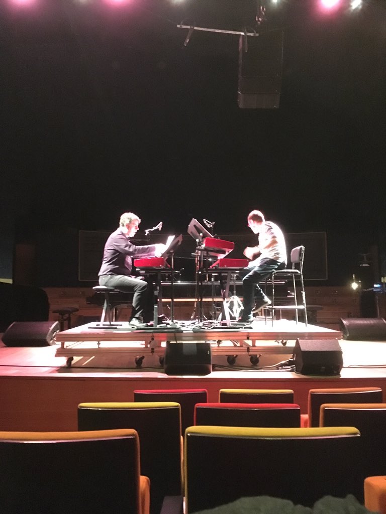 Jean Luc et Jean Luc, #Levinas rehearsal #piano #clavier #music #FestivalPresences