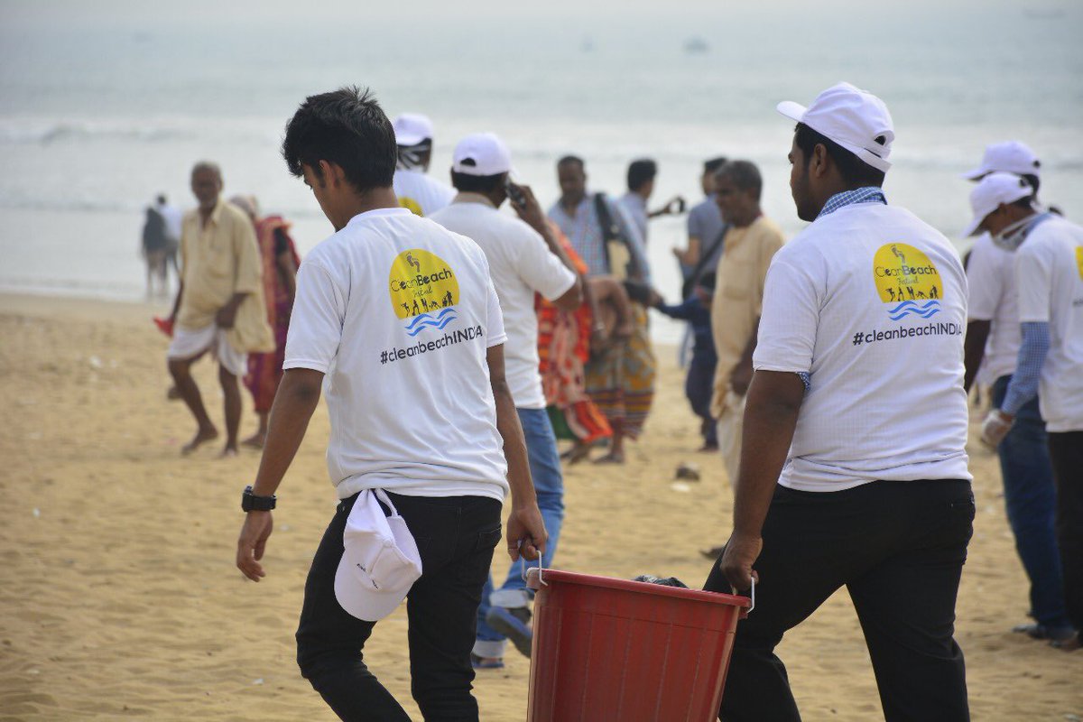 sudarsansand's tweet image. It was heartening to be part of Chandrabhaga beach clean-up at #Konark , along with young local volunteers , always happy to associate with @Cleanbeachfest look forward to do more for #cleanbeachIndia