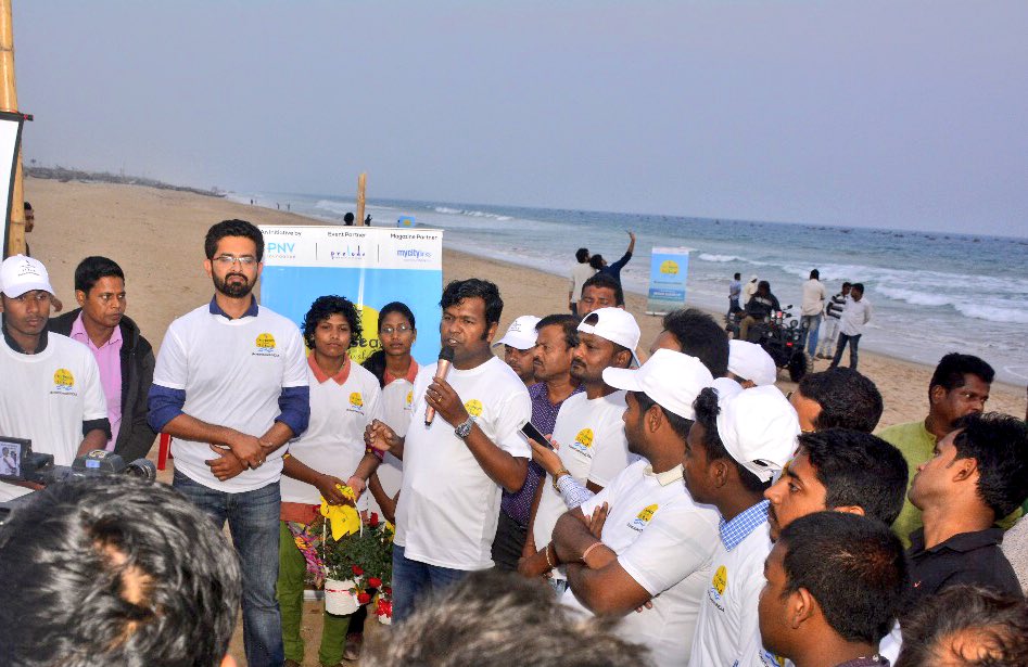 sudarsansand's tweet image. It was heartening to be part of Chandrabhaga beach clean-up at #Konark , along with young local volunteers , always happy to associate with @Cleanbeachfest look forward to do more for #cleanbeachIndia