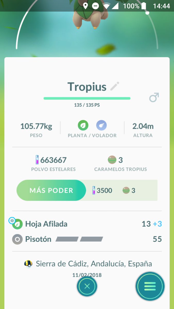 ポケモンgo トロピウスはスペイン南部でも出現する模様 ホウエン地方地域限定生息図 ポケモンgo攻略まとめ速報