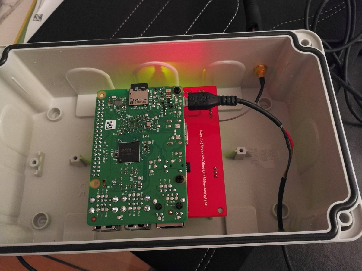 urbanbit's tweet image. #LoRaWAN rules :-) Elektro-Verteilboxen aus dem Baumarkt sind auch 1a. Backplane by @coredump_ch