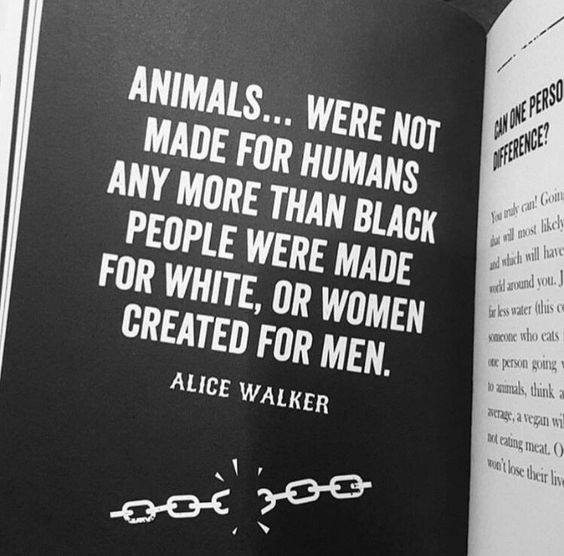 #BeVegan Alice Walker