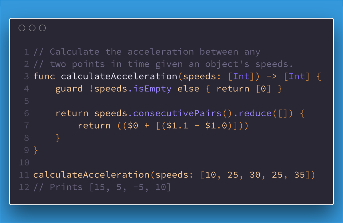 PublicExtension's tweet image. 9️⃣3️⃣: @khanlou will help you solve one of the one biggest problems in computer science, the off by one error with his Sequence extension.

github.com/mergesort/Publ…