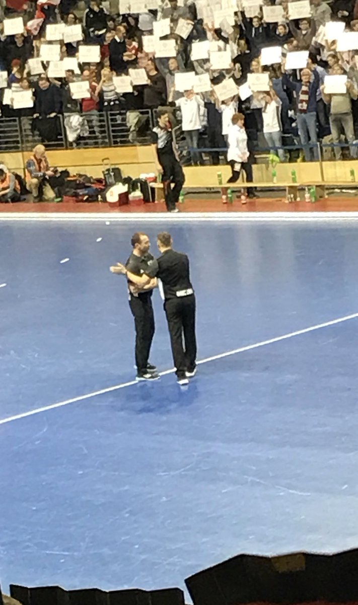 GLJGem's tweet photo. Let’s go boys! Time for the Men’s Final with @baz2756 on the whistle in this amazing atmosphere #GoBaz #IHWC2018 https://t.co/uqPN2WLKIB