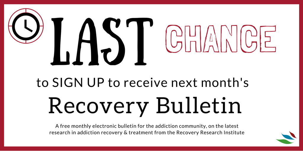 RecoveryAnswers's tweet image. Last call for signups to receive the February edition of Bulletin: buff.ly/2FD8uGn  #addictionnews #addictionresearch #addictionrecovery #addiction #substanceusedisorder #recovery #recoveryanswers #lastnight #lastcall #GetTheFacts #getthewholestory #GetTheInsideOut