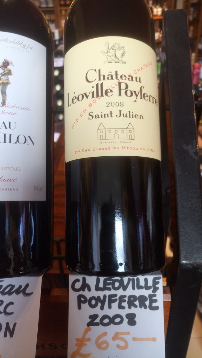 David's 65th Birthday today! Yes, we know, he looks away younger. For £65 you can get this cheeky little #SaintJulien from#LeovillePoyferre