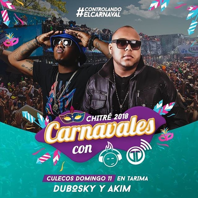 GoldenLionPTY's tweet photo. @calienteradiopa: Los encargados de de la música seran💦🙌 @akim507 y @dubosky #PasalaBien #Controlandoelcarnaval @telemetroradio https://t.co/iCI07cfg5P https://t.co/kfL4URQwQ6