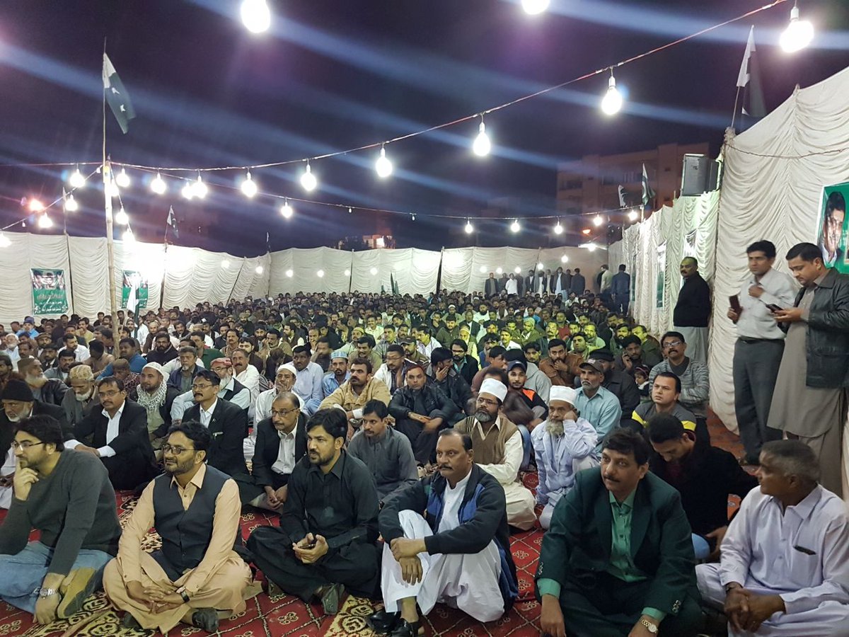 MQMPUpdates's tweet photo. PSP Hyderabad, Workers gathering addressed by President PSP Anis Qaimkhani https://t.co/0YP41aIRtd