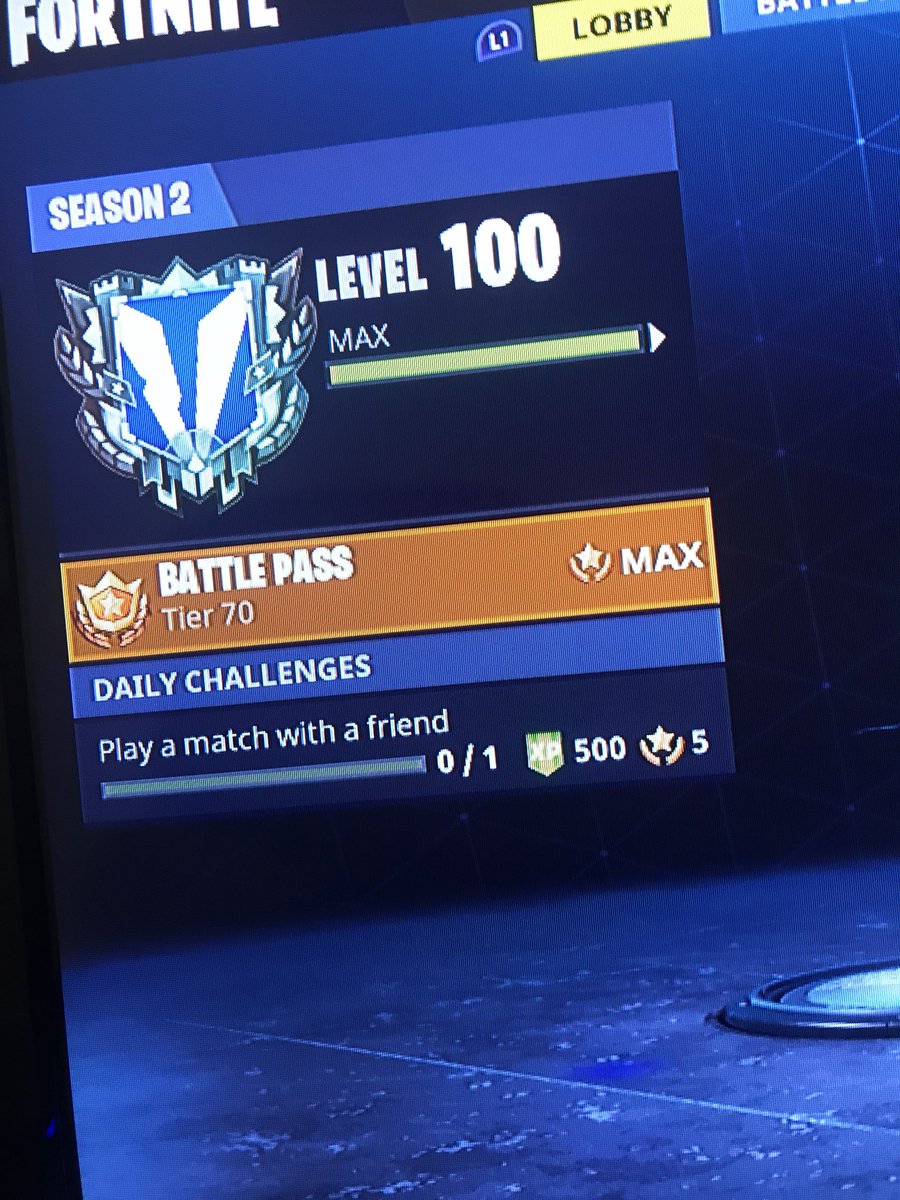 _Ruptured's tweet photo. Maxed out😁 @FortTryHards https://t.co/Vowrd1LLuP